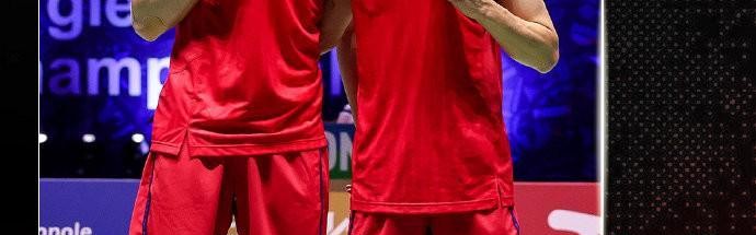 陈柏阳/刘毅2-1战胜兰基雷迪/谢提，晋级世锦赛男双决赛